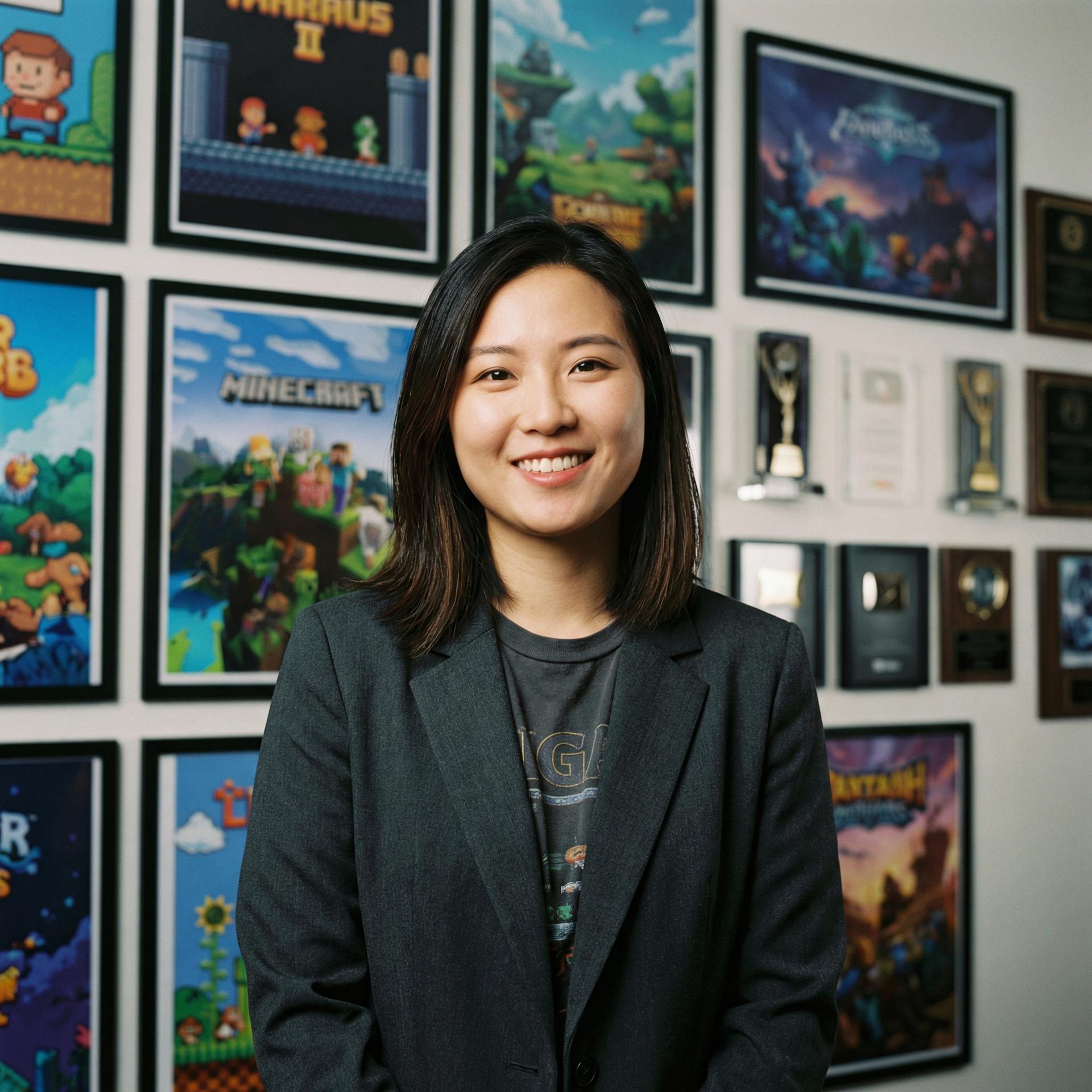 网红游戏制片人林婷